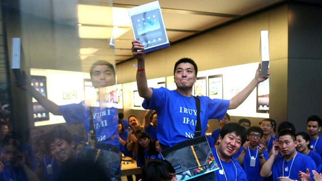 First iPad in China